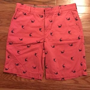 Fish Pattern Shorts